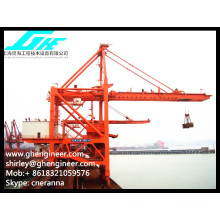 1200t Rail Montado Mobile Grab Ship Unloader